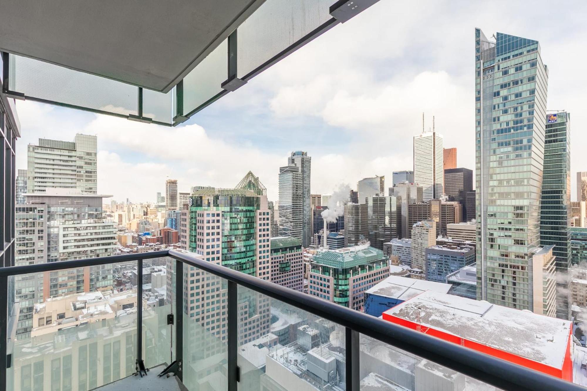 Luxury 1Br Condo - King Bed With City Views Toronto Buitenkant foto